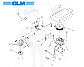 Bränslesystemets reservdelar GM 4.3 ltr.