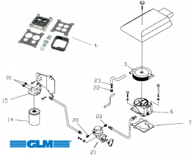 Bränslesystemets reservdelar GM V8